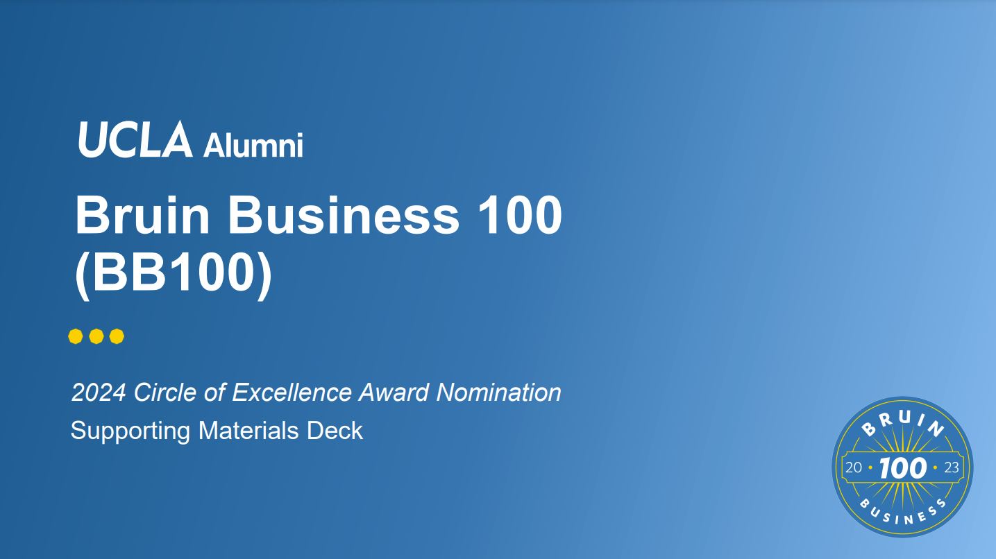 Bruin Business 100