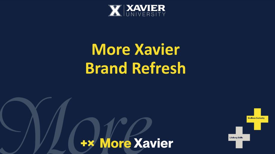 More Xavier Brand Refresh