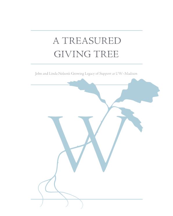 A Treasured Giving Tree: Nelson Family Impact Book