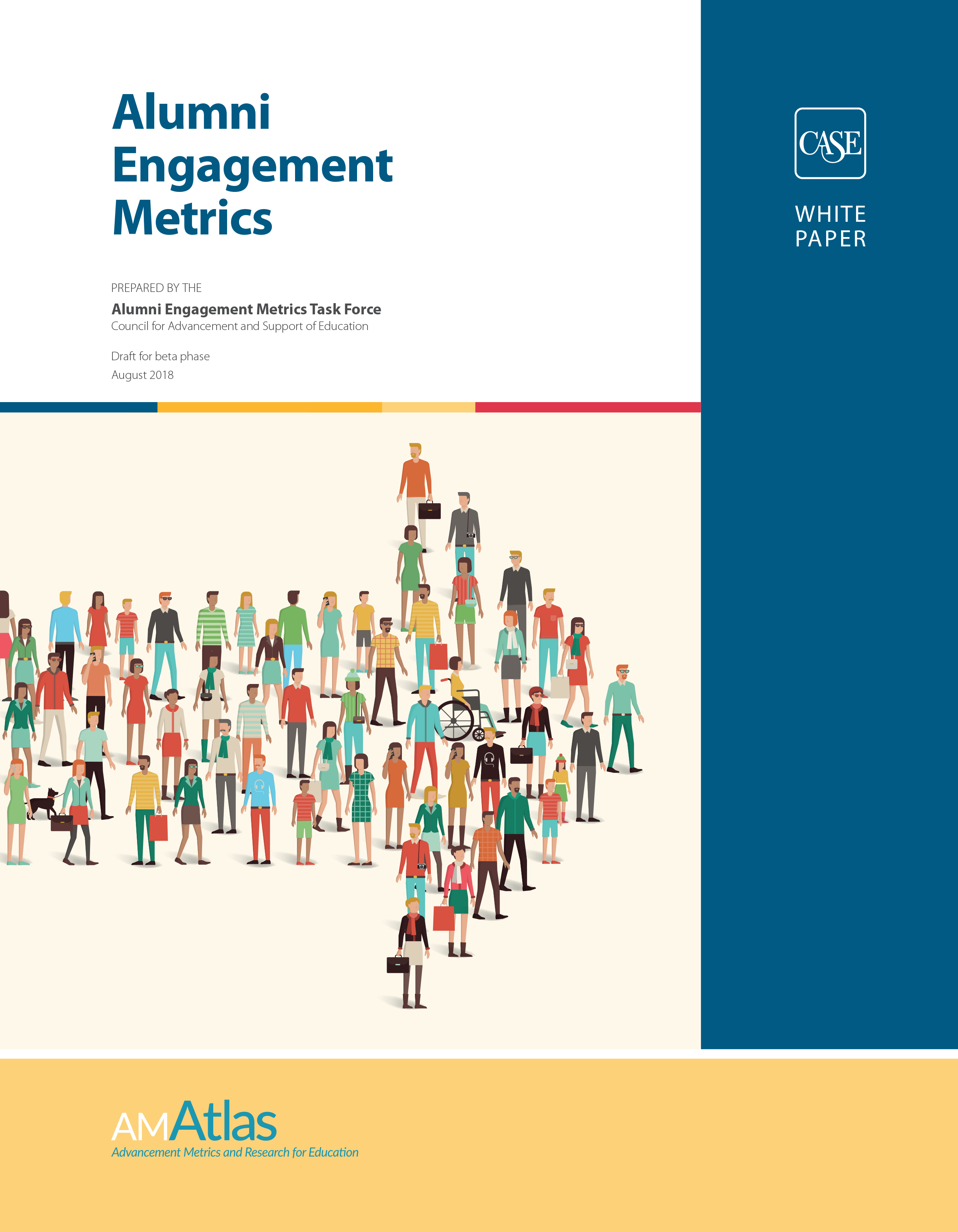 Cover image of the Alumni Engagement Metrics white paper