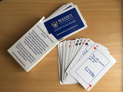 Massey University Foundation (New Zealand) - Alumni Playing Cards