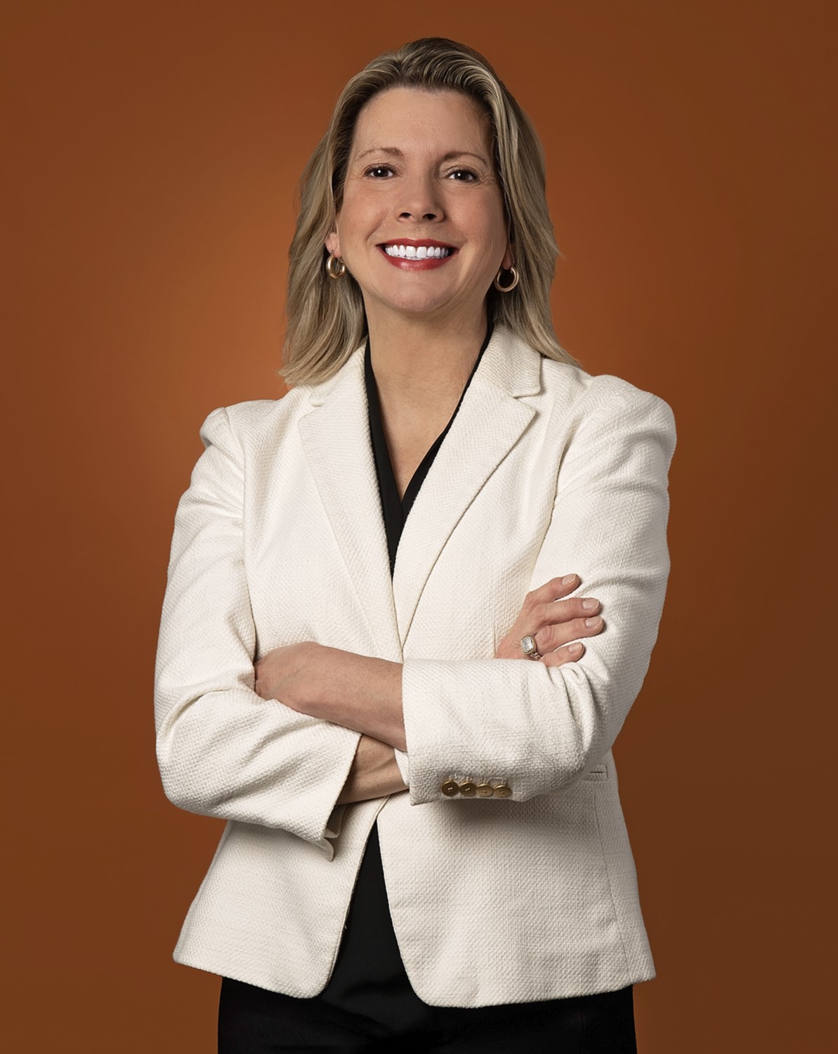 Photo of Susie Nicholson with blank background