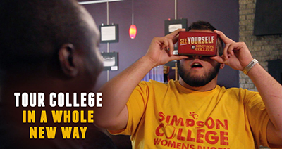 Simpson College Customized Virtual Reality Viewers and App