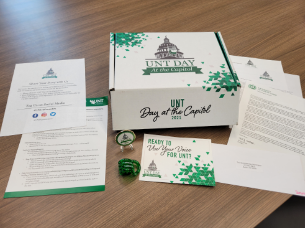 UNT Day At The Capitol 2021 Virtual Letter Writing Campaign CASE