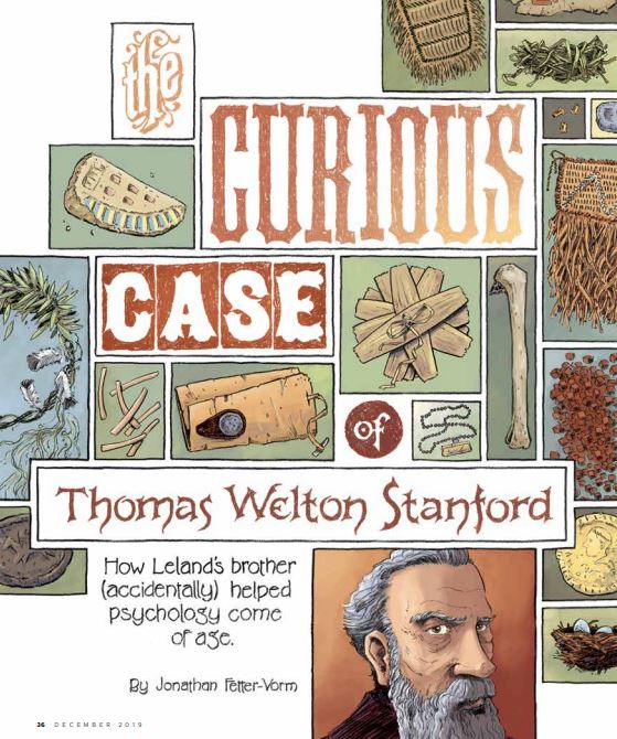 The Curious Case of Thomas Welton Stanford—A Graphic Feature Story