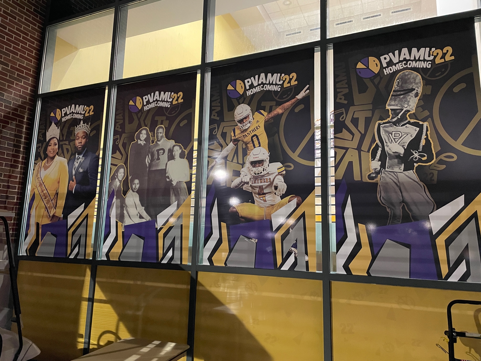 Homecoming 2022: Back in Stride Window Graphics