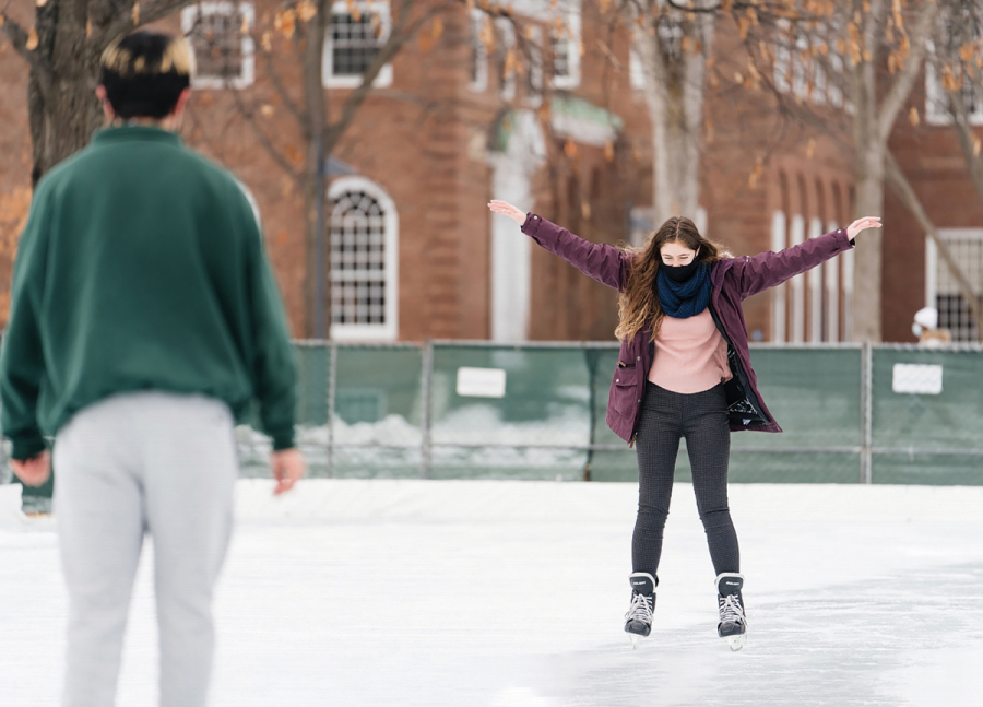 Dartmouth skating rink in 2021
