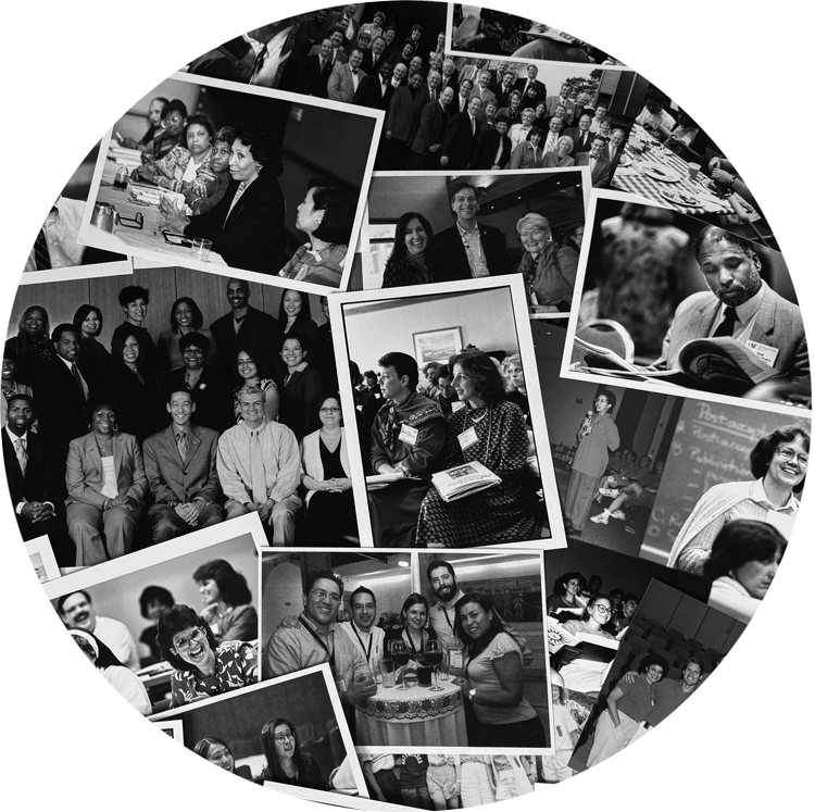 CASE History 50th Collage Circle