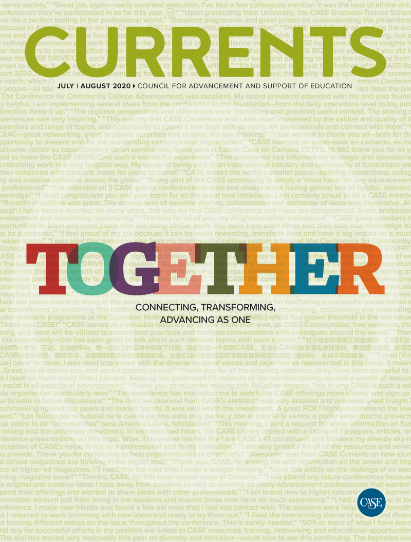 July-August 2020 Currents cover image