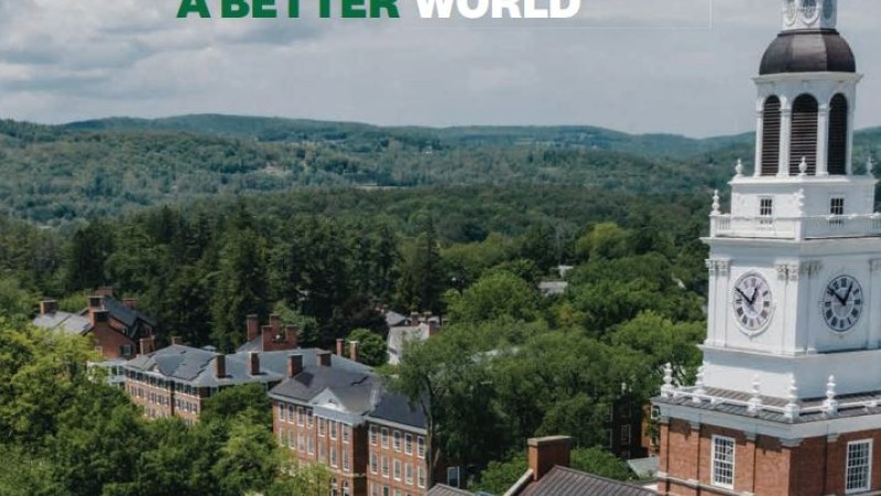 Dartmouth Answers The Call to Lead: $3.77B and 60% participation