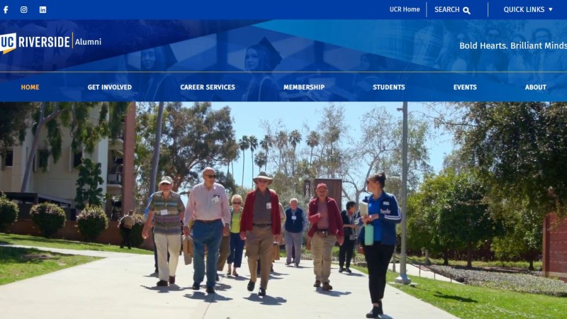 Engaging Alumni Through an Updated Website Experience