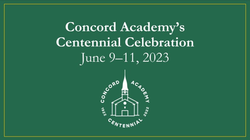 Concord Academy's Centennial Celebration