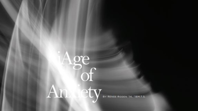 "iAge of Anxiety" by Renee Roden, Summer 2023