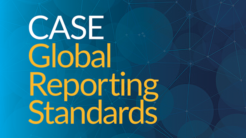 Cover image for CASE Global Reporting Standards