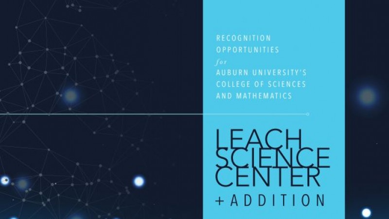 Leach Science Center Addition Naming Brochure