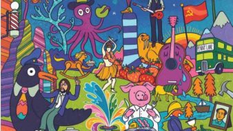 Beatles Spot It for Monmouth University Magazine