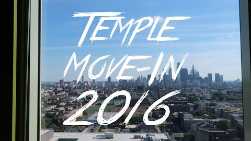 From Baltimore to Philly: Temple University Move-In 2016