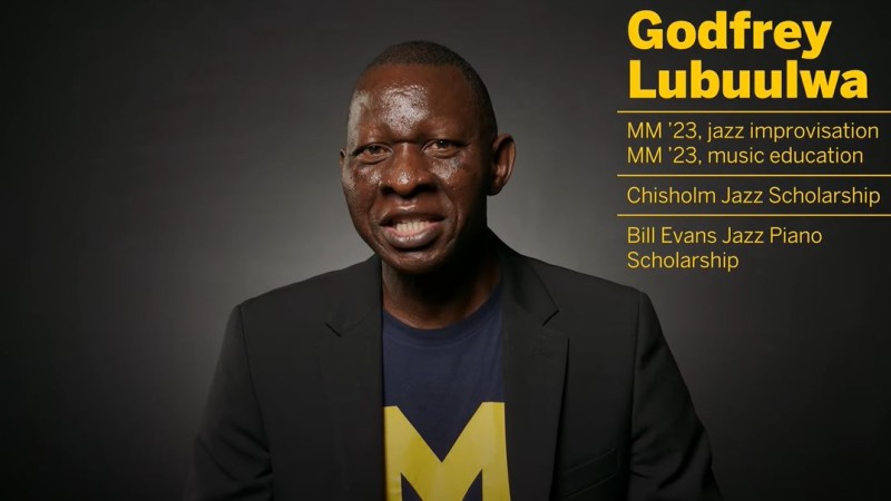 A Scholarship Story: Godfrey Lubuulwa (MM, jazz & music education)